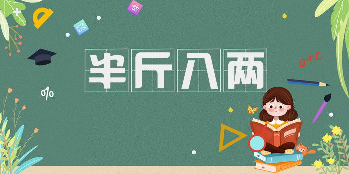 半斤八两