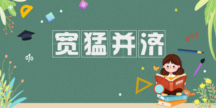 宽猛并济