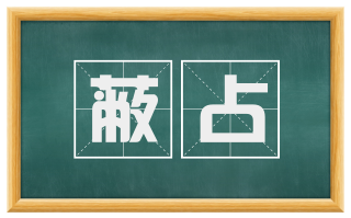 蔽占