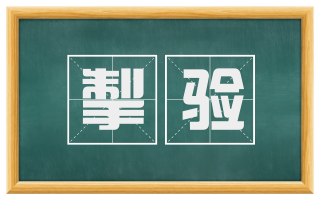 掣验