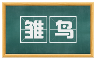雏鸟
