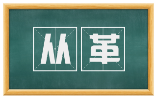 从革