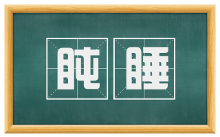盹睡