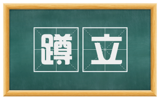 蹲立