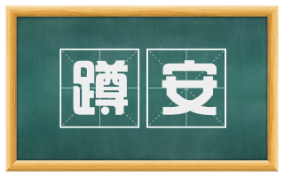 蹲安