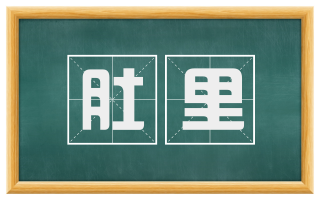 肚里