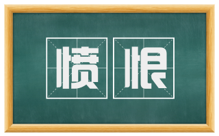 愤恨