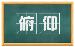 俯仰