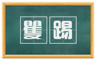 矍踢
