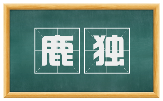 鹿独