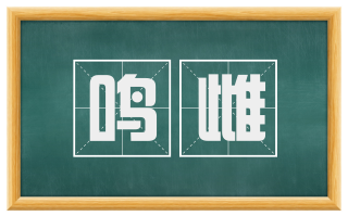 鸣雌