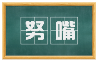 努嘴