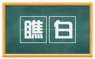 瞧白