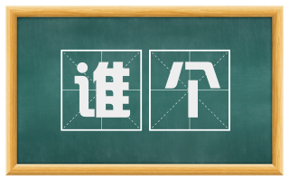 谁个