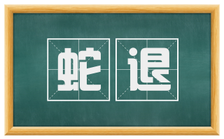蛇退