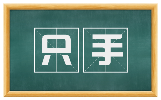 只手