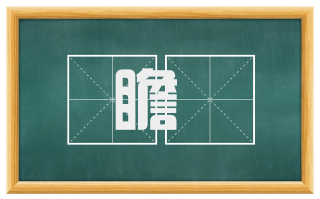 瞻覩