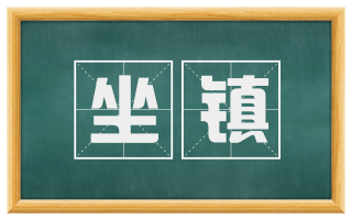 坐镇